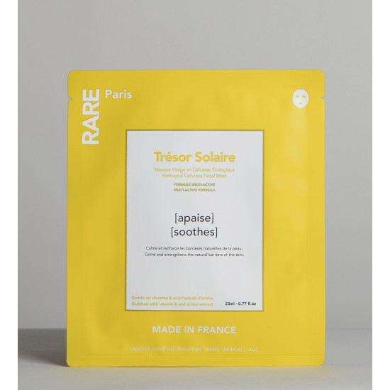 TRÉSOR SOLAIRE SOOTHING FACE MASK